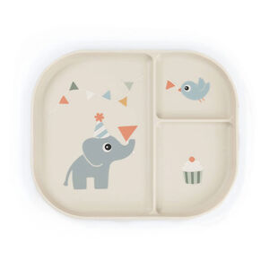 Baby bord met compartimenten Celebration zand 