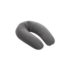 Coussin d&#39;allaitement Comfy big – Pompom grey , Doomoo Basics