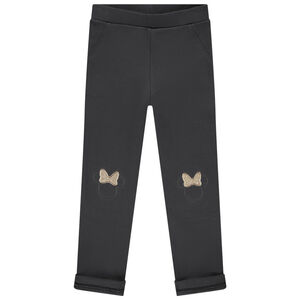 Meisjes jegging met Minnie Mouse hoofdapplicatie 