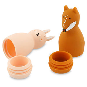 Set 2 pièces jouets de bain aspergeur Mrs. Rabbit & Mr. Fox 