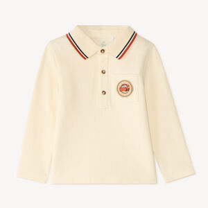 Polo manches longues bébé garçon badge Flash McQueen Disney Pixar 