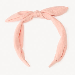 Haarband van stof met strik voor meisjes 