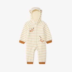 Langere babyjumpsuit met capuchon voor jongens van Tic en Tac van Disney 