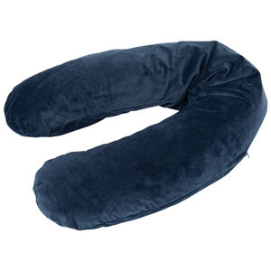 Coussin d'allaitement avec housse en velours Nuit Magique 