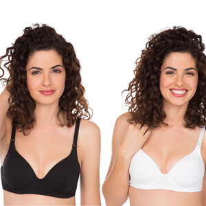 Lot de 2 soutiens-gorge de grossesse et d'allaitement unis 