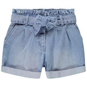 Hoge taille jeans short voor meisjes 