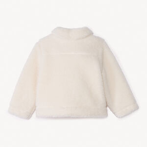 Perfecto en sherpa moutonné pour bébé fille 