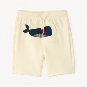 Korte broek met kangoeroezak voor babyjongen 