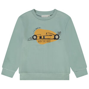 Sweatshirt in fleece met fantasieprint voor jongens 