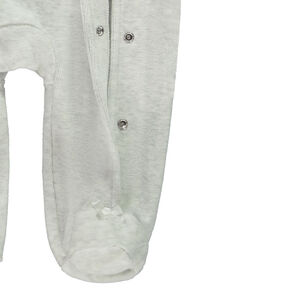 Dors-bien en velours à col claudine pour bébé fille 