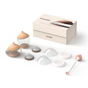 Starterset zuigfles Nipple Shape 4 - Light 