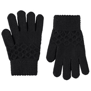 Gants en tricot fantaisie fille 