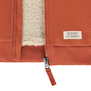 Gilet en molleton doublé sherpa garçon 