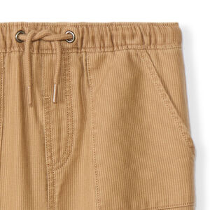 Joggerbroek van stof met jerseyvoering voor babyjongen 