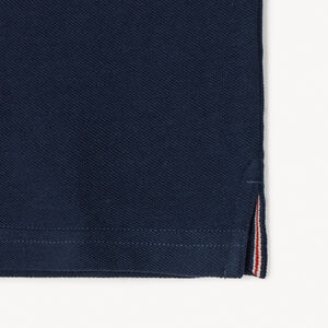 Katoenen korte mouwen polo in effen kleur voor jongens 