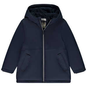 Parka gomme doublée micropolaire pour garçon 