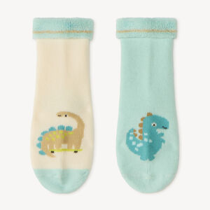 Set van 3 jongens baby sokken met boucles 