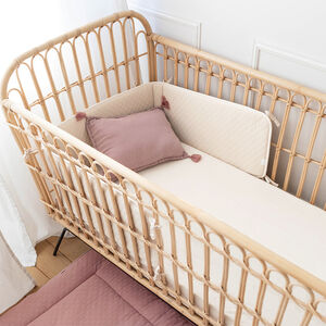 Hoeslaken katoen Jersey 70x140cm Cream 