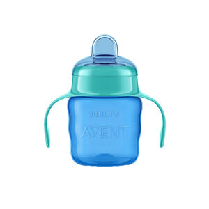 Tasse anti-fuites d'apprentissage +6m 200ml - Vert/Bleu 