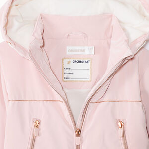 Ripstopparka met sherpavoering voor meisjes 