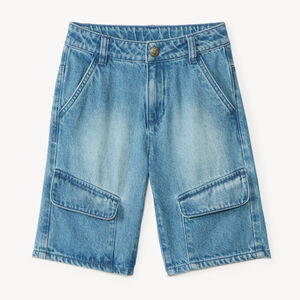 Bermuda skater en denim pour garçon 