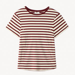 T-shirt met korte mouwen voor vrouwen die borstvoeding geven 