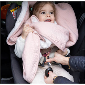 Reis-Poncho 9-36m Tetra/Teddy Cadum 9-36m Blush 