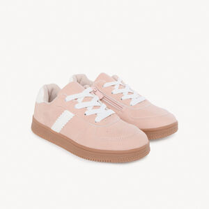 Baskets basses en simili cuir pour fille 