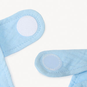 Set van 3 bandana slabbetjes van katoen met bosbessenmotief voor meisjes. 