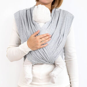 Porte bébé Echarpe Duo -T1- Mix Grey 