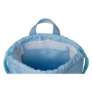 Sac à dos à cordon imperméable Blue Glowup 