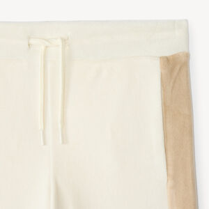 Joggingpak voor meisjes in velours 
