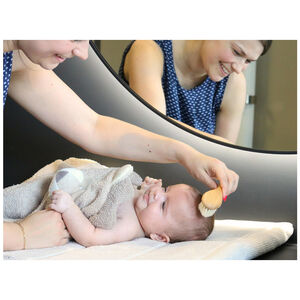 Brosse et peigne en bois et doux 3 pièces 