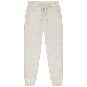 Joggingbroek met reliëfschrif voor jongens 