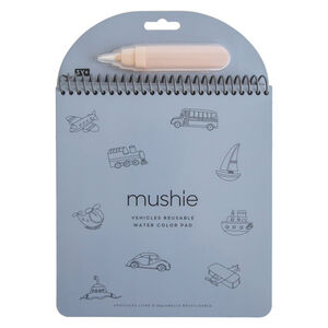 Carnet de coloriage à l’eau réutilisable Vehicles 3A+ 
