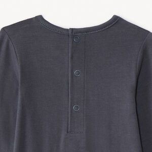 Set van 3 effen lange mouwen bodies voor baby 