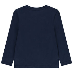 Langarm T-shirt met print jongens 