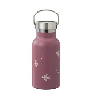 Drinkfles thermos 350ml Zwaluw Roze  