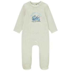Dors-bien velours Stitch Disney pour bébé garçon avec ouvertures différentes selon l'âge 