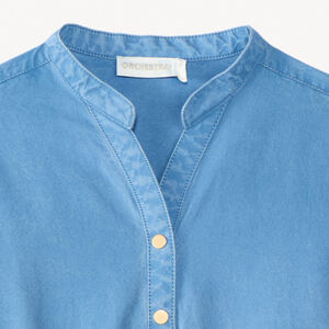 Zomerkleed zonder mouwen met bloemenprintriem voor meisjes 