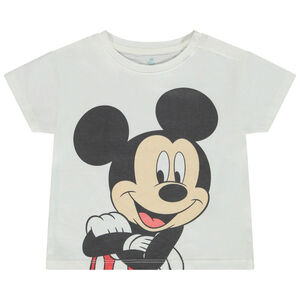 T-shirt met korte mouwen oversize Mickey Disney voor babyjongen 