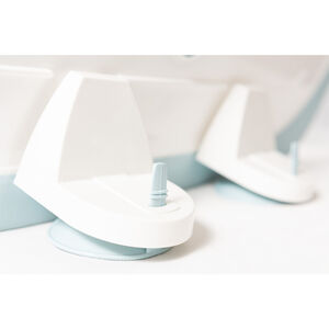 Badverkleiner Wit/blauw 