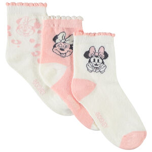 Set van 3 paren van normale sokken Minnie Disney voor meisjes 