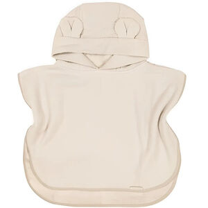 Badponcho gewafeld badstof - Warm White - 0/2 jaar 