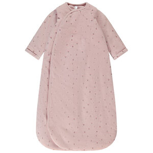 Slaapzak met afneembare mouwen TOG 3.5 met paddenstoelenprint voor meisje 