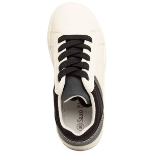 Lage sneakers met veters en inzetten voor jongens 