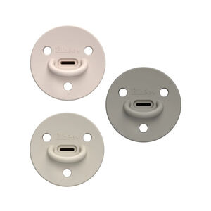 Sucettes en silicone Choo Choo Betsy x3 Nude Sand Kaki en T1 