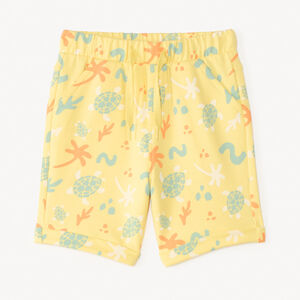 Korte mouwen trui met schildpadprint voor babyjongen 