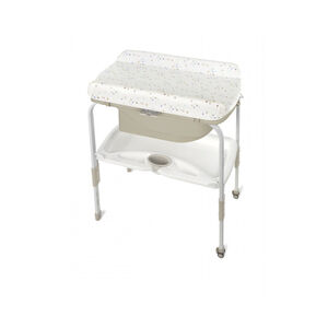 Table à langer combinée avec baignoire Flip iris 