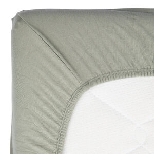 Drap housse Whisper Green 60x120 cm 